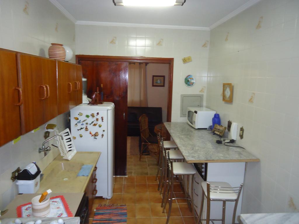 Ferienwohnung Apartamento 1 Quarto Edificio Tokio Praia Grande  Exterior foto